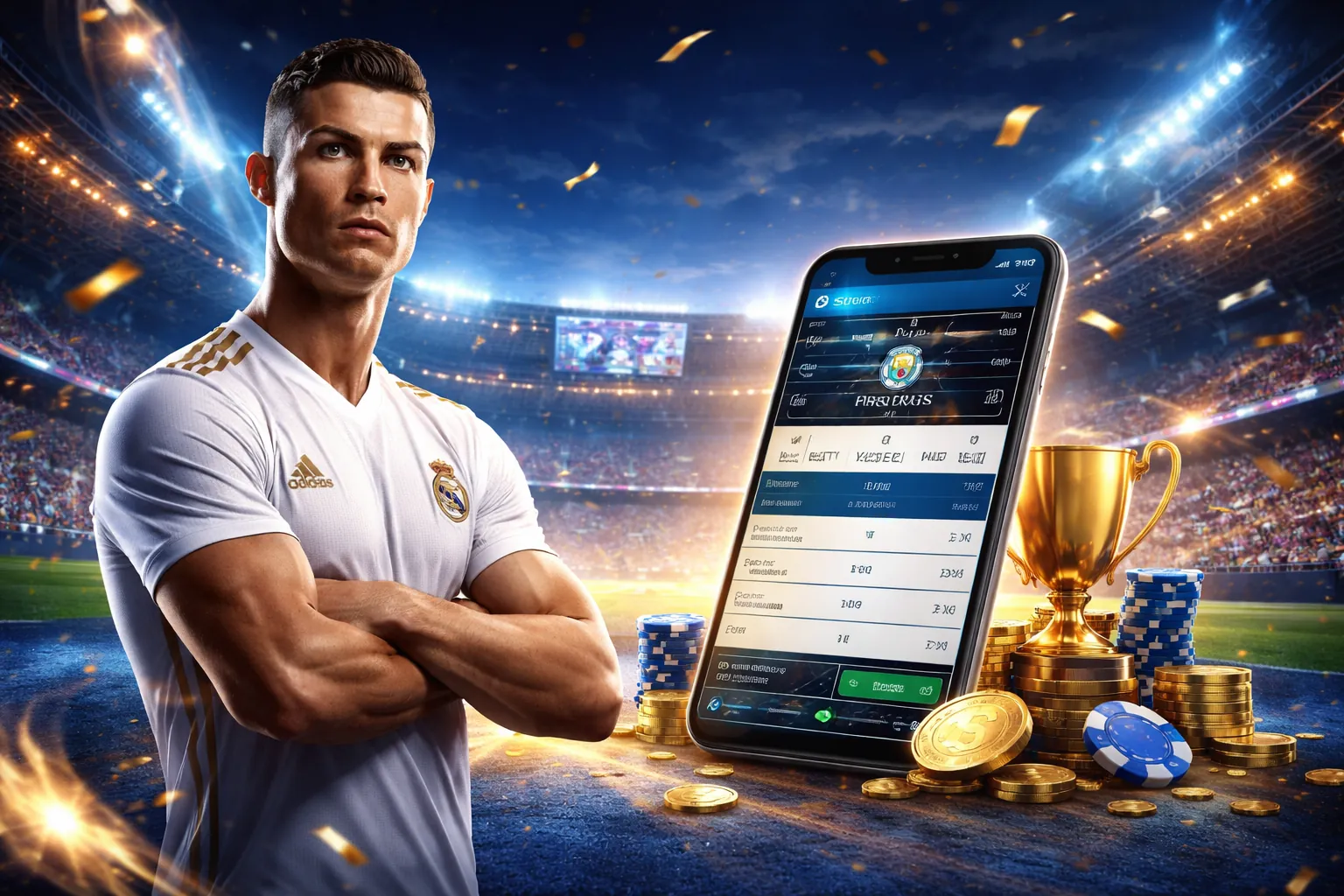 Hình ảnh sân vận động cá cược thể thao Betway Gratiswetten